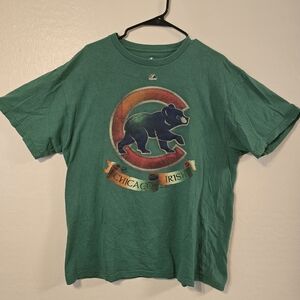XL Green Chicago Irish Bear T-Shirt